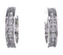 Cubic Zirconia Genuine Sterling Silver Earrings EX42717